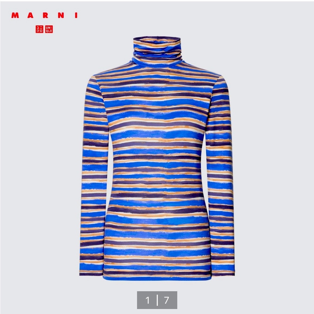 Uniqlo Marni Heattech Turtleneck Size S
